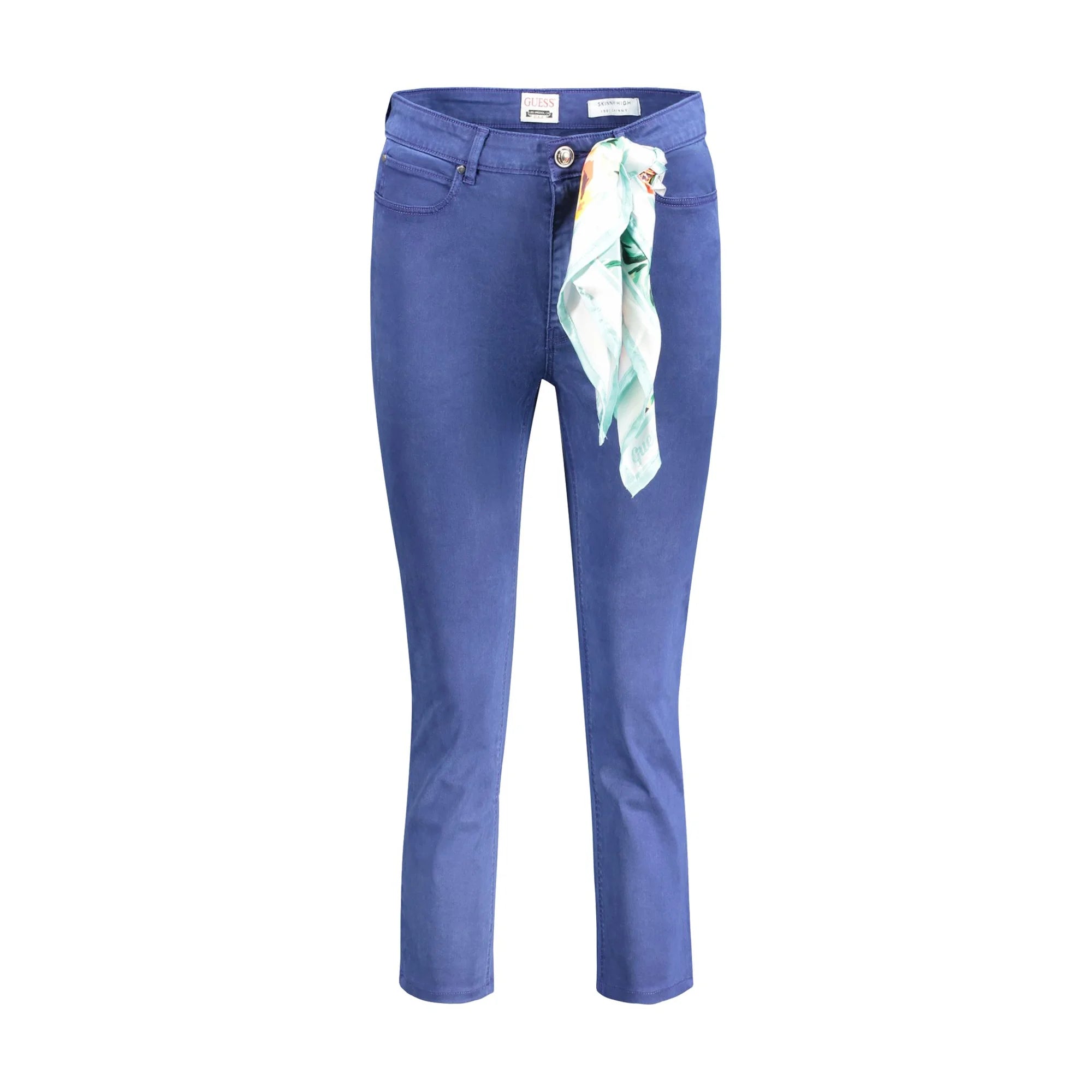 Guess Jeans Donna Blu Foulard Removibile Logo - foto prodotto